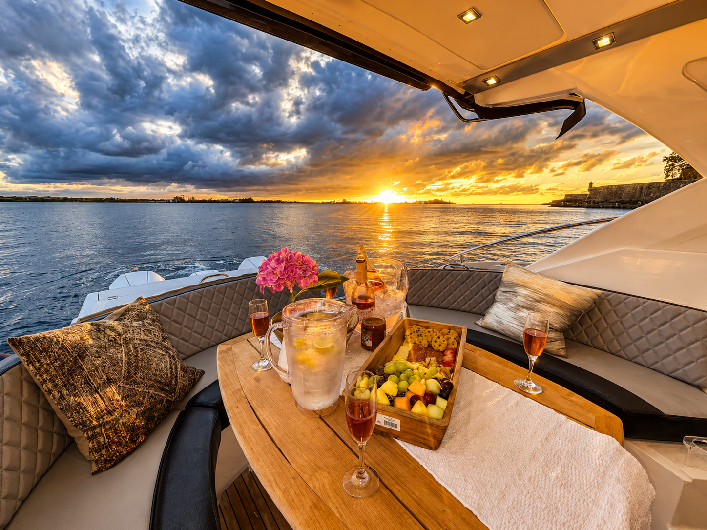 San Juan Luxury Yacht – 40ft (Up to 8 Guests)