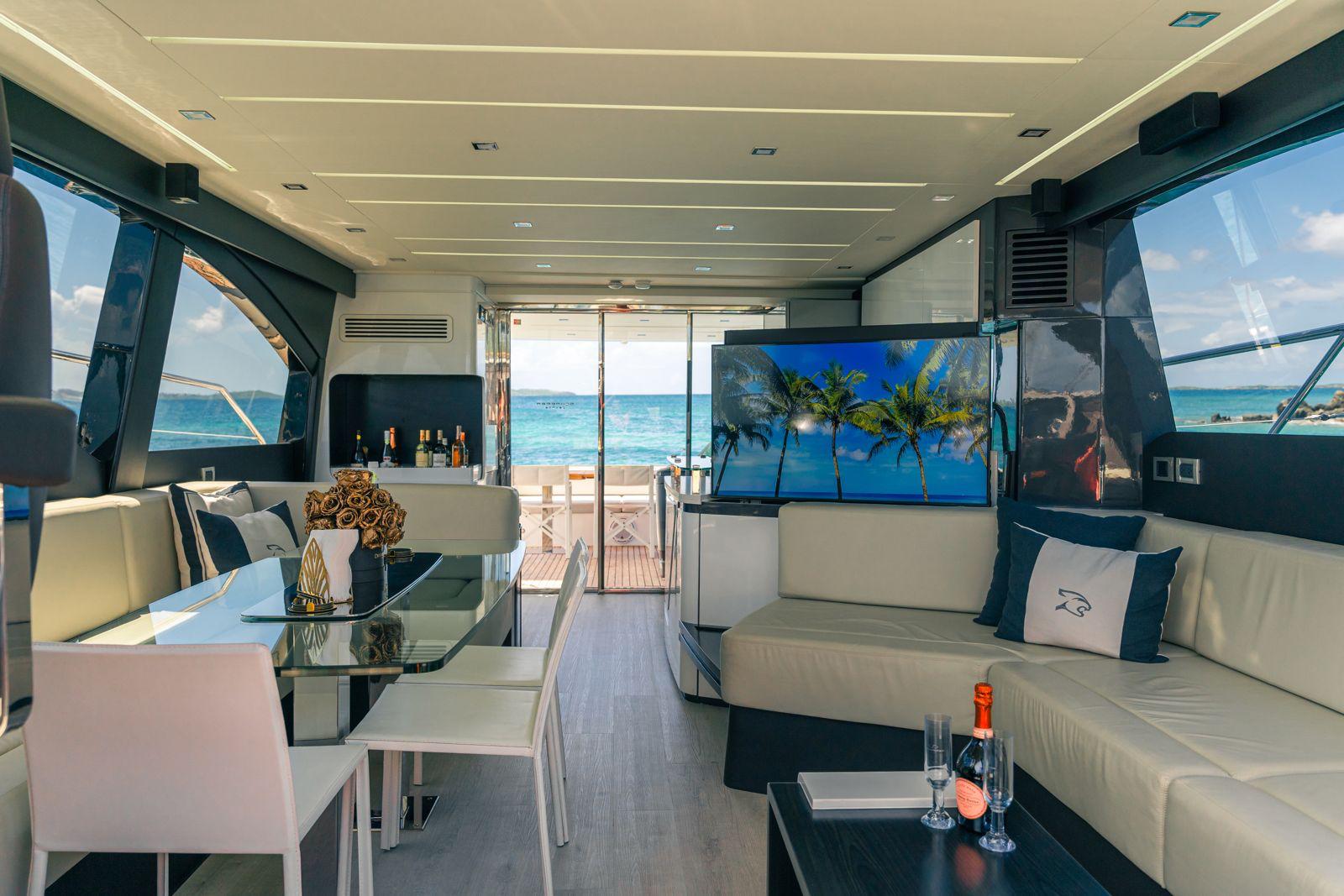 Icacos Island 7-Hour Luxury Yacht Charter (66ft | Up to 12 Guests)